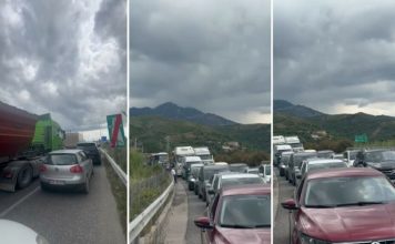 “Turi Çiklistik i Shqipërisë” shkakton radhë kilometrike, bllokohet hyrja për në Elbasan