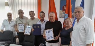 Bashkësia shqiptare nē Prefekturën Bregdetare Malore në Kroaci, vlerëson gazetarin Lorenc Shehu me “Mirënjohje”