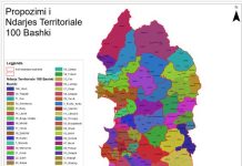 PD publikon propozimin për ndarjen territoriale! 100 bashki dhe 6 rajone