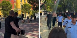 Sara Mile frikë nga vezët dhe domatet, shkon me truprojë në Kuvend