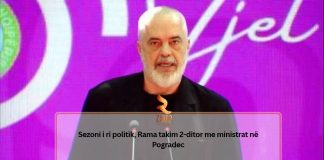 Sezoni i ri politik, Rama takim 2-ditor me ministrat në Pogradec