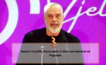 Sezoni i ri politik, Rama takim 2-ditor me ministrat në Pogradec