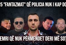 “Fantazmat” e policisë 25 personat më të shumëkërkuar