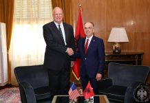 Begaj pret Ambasadorin e ri të SHBA Eric Wendt