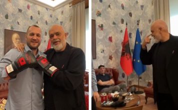 ‘Ju demokratët më keni thyer hundën’/ Rama pret në zyrë boksierin shqiptar: Nelsoni s’njeh humbje