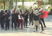 Tirana në kaos total/ Bankat e shkollave bosh, nxënësit dhe studentët bojkot, marshim e shkatërrim