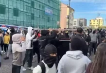 Bojkotohet mësimi në Lezhë/ Të rinjtë marshim në rrugët e qytetit me thirrjet “Rama, jep dorëheqjen!”