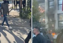 Tubimi në Kurbin/ Protestuesit sulm me molotovë, flakë në ambientet e Bashkisë